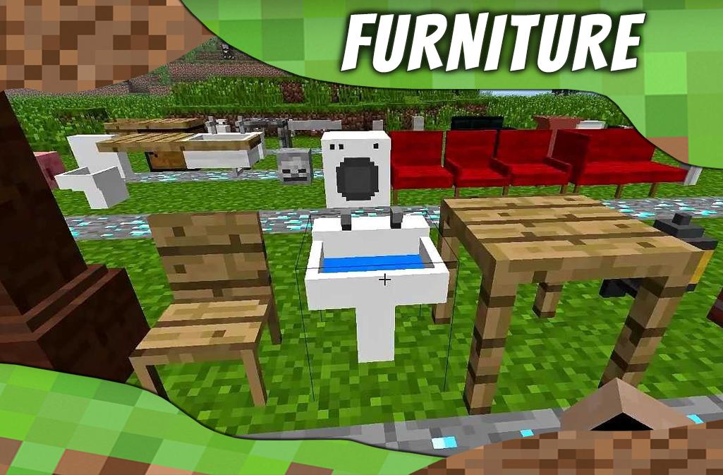Mod furniture  Furniture  mods for Minecraft  PE  for Android 