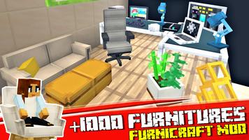 Furniture Mod for Minecraft постер