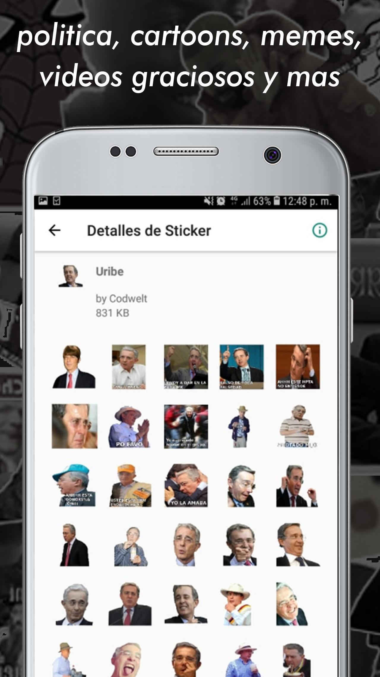 Stickers For Whatsapp Wastickerapps Colombia For Android Apk