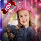 Glitter Photo frames Effects Filter Editor icône