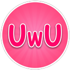 UwU - Weeb Stickers for WhatsApp आइकन