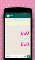 UwU - Weeb Stickers for WhatsApp imagem de tela 2