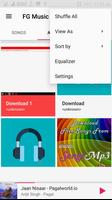 FG Music Player تصوير الشاشة 3