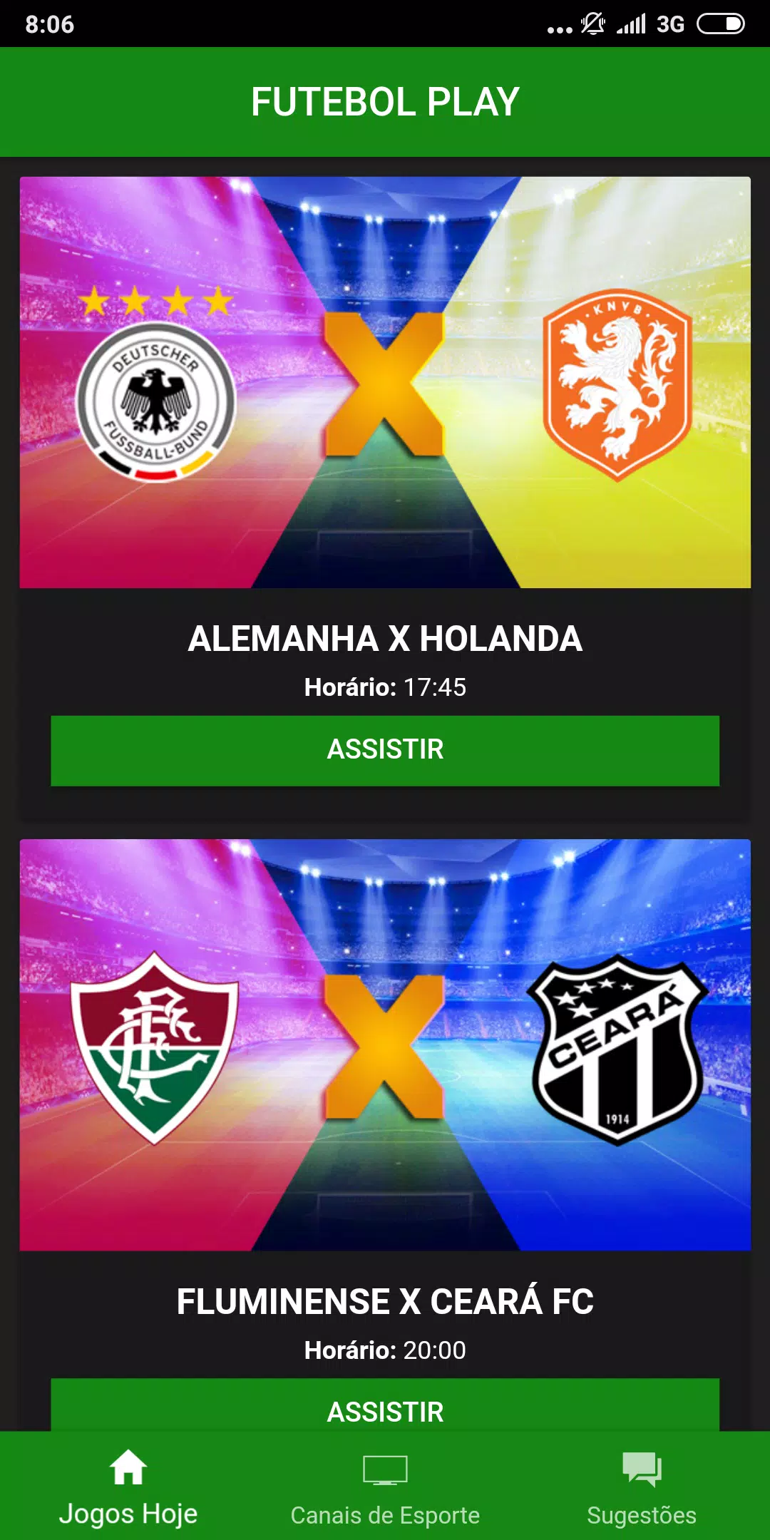 Download Futebol da Hora TV Online App Free on PC (Emulator