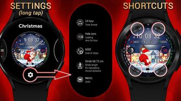 Christmas Watch Face ภาพหน้าจอ 1