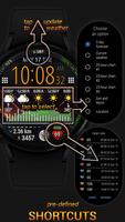 Digital Weather Watch face P1 تصوير الشاشة 3