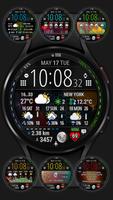 Digital Weather Watch face P1 تصوير الشاشة 1