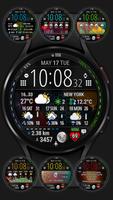 Digital Weather Watch face P1 ảnh chụp màn hình 1