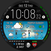 Digital Weather Watch face P5 APK