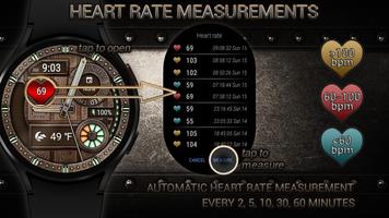 Futorum Metal watch face تصوير الشاشة 2