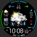 Weather watch face W5 APK