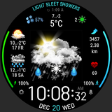 Weather watch face W5 أيقونة
