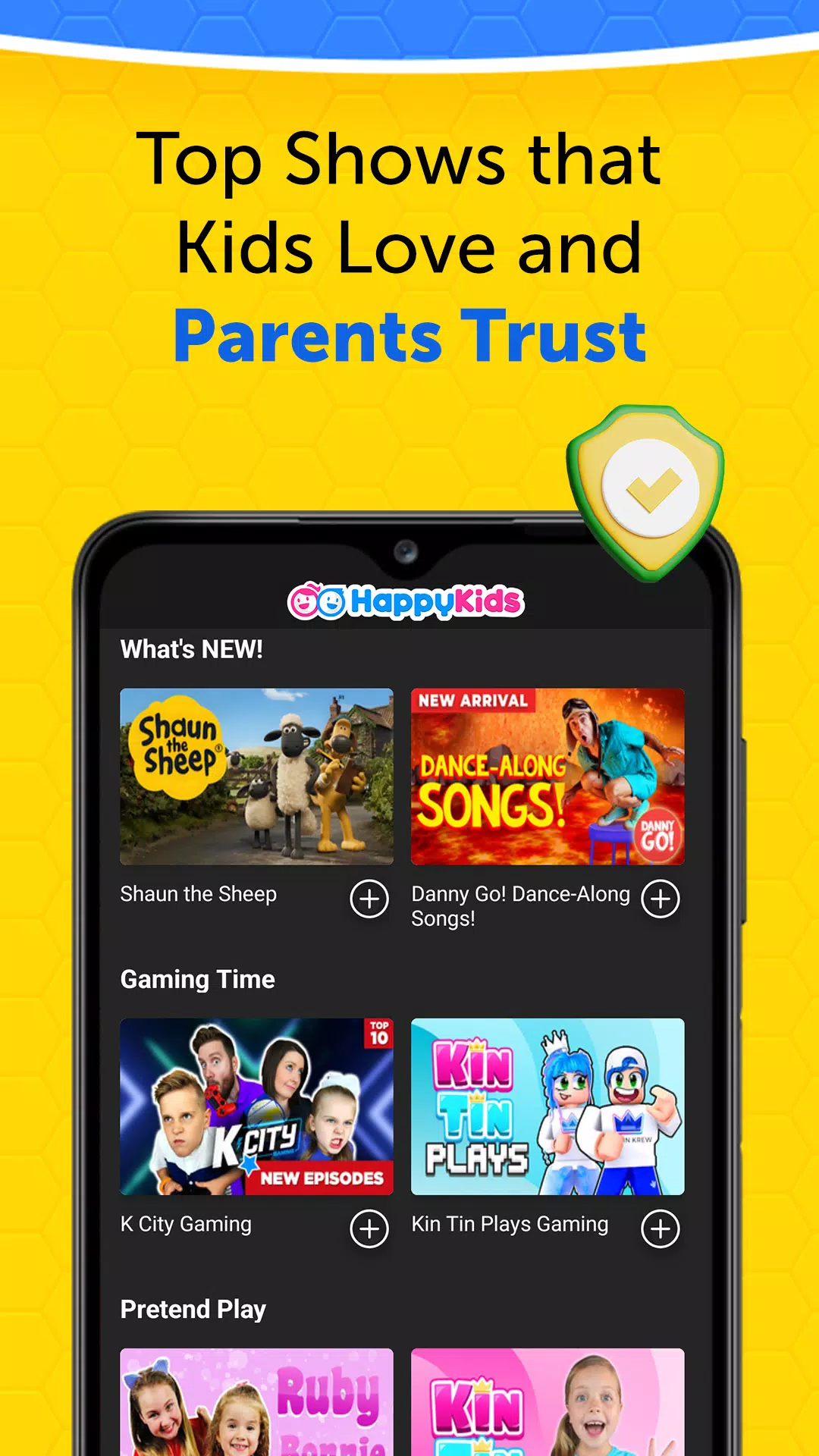 HappyKids - Popular Shows, Movies and Educational Videos for  Children::Appstore for Android