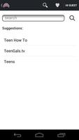 برنامه‌نما TeenGals عکس از صفحه