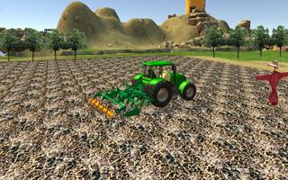 Tractor Farming Simulator Game تصوير الشاشة 1
