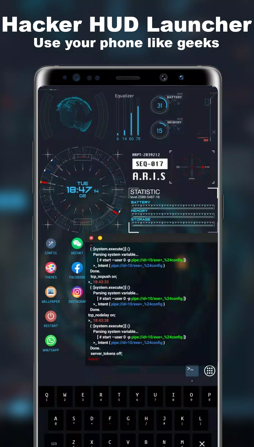 Hacker Simulator Launcher for Android - Download