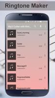 Mp3 Cutter avec Ringtone Maker Affiche