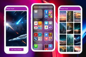 iPhone 14 Pro Launcher 2023 screenshot 1