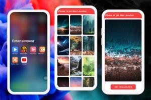 iPhone 14 Pro Max Launcher screenshot 1