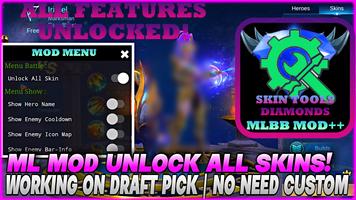 Legend Skin Tools Diamonds ML imagem de tela 3