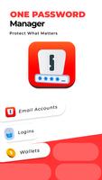 One Password Manager Affiche