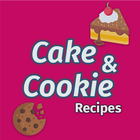Cake & Cookie Recipes Offline icône