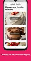 Cake & Cookie Recipes Offline Affiche