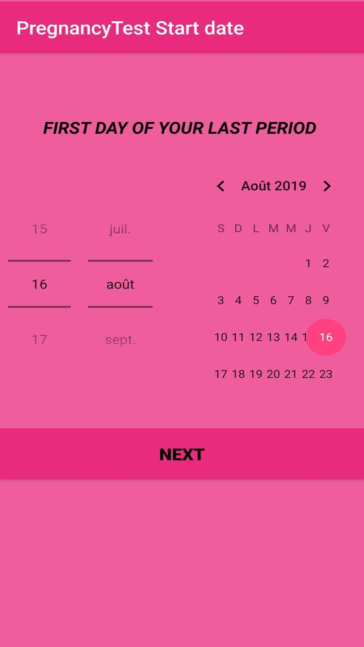 Pregnancy Test Start Date Calculator For Android Apk Download - roblox pregnancy test