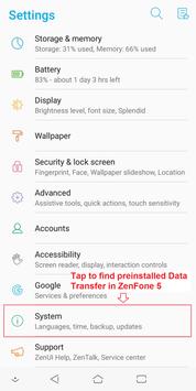 ASUS Data Transfer 截图 1