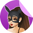 Ariana Grande Emoji Stickers for WhatsApp APK