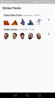 Drake Stickers for WhatsApp plakat