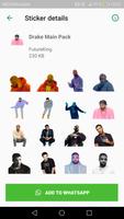 Drake Stickers for WhatsApp captura de pantalla 1