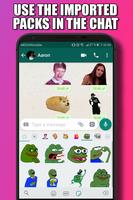 برنامه‌نما Meme Stickers for WhatsApp عکس از صفحه