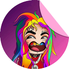 6ix9ine Stickers for WhatsApp Zeichen