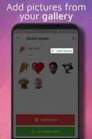Personal stickers for WhatsApp screenshot 1