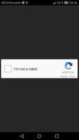 I'm not a Robot Captcha الملصق