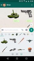 Weapon Stickers for WhatsApp تصوير الشاشة 3