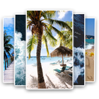 Beach Wallpaper - Nature HD Backgrounds 4K icône