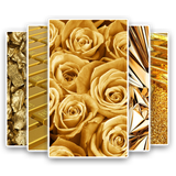 آیکون‌ Gold Wallpaper - HD Backgrounds 4K