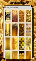 Gold Wallpaper - HD Backgrounds 4K पोस्टर