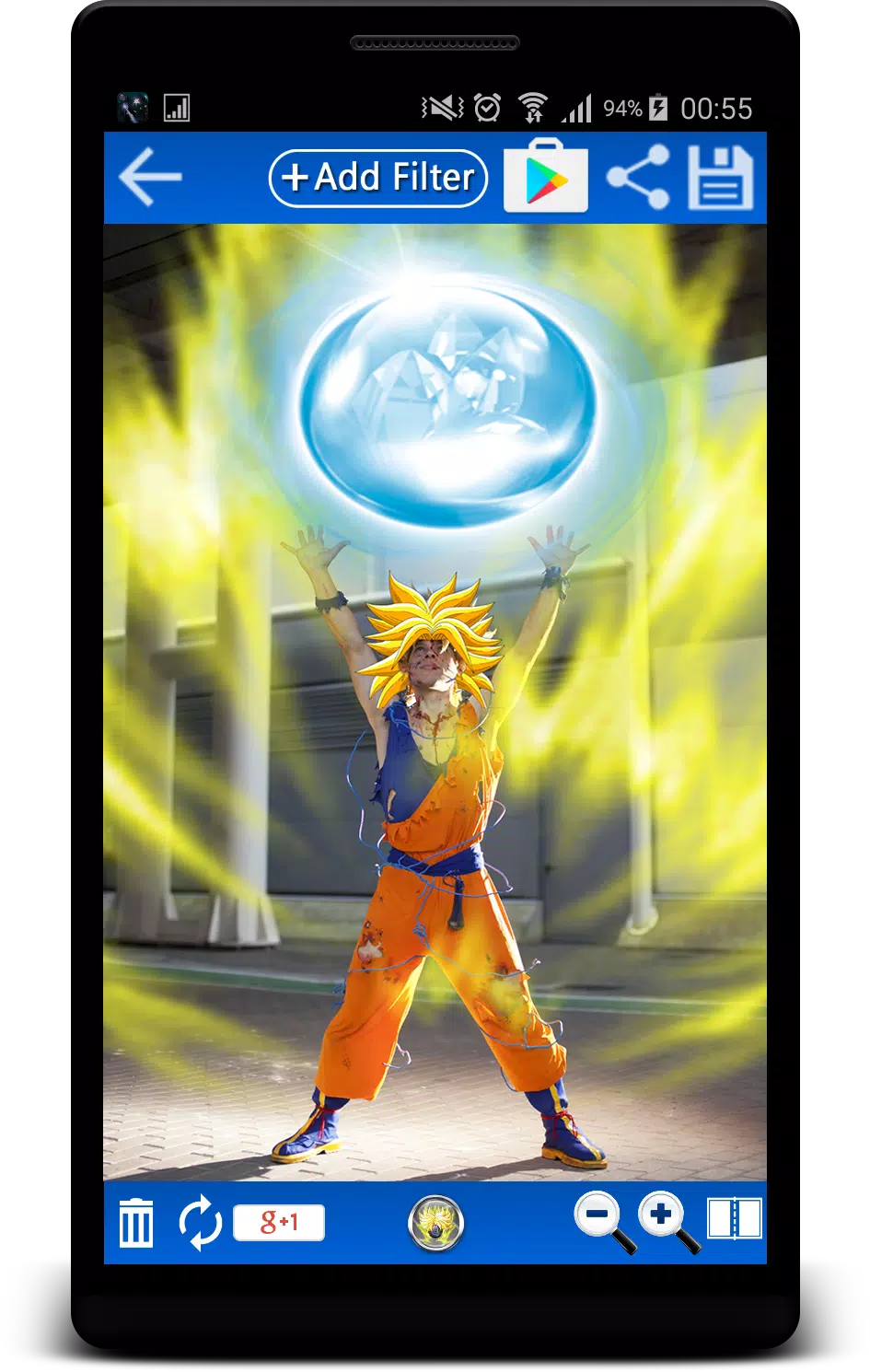 Download do APK de Saiyan Editor de cabelo Super Deus para Android