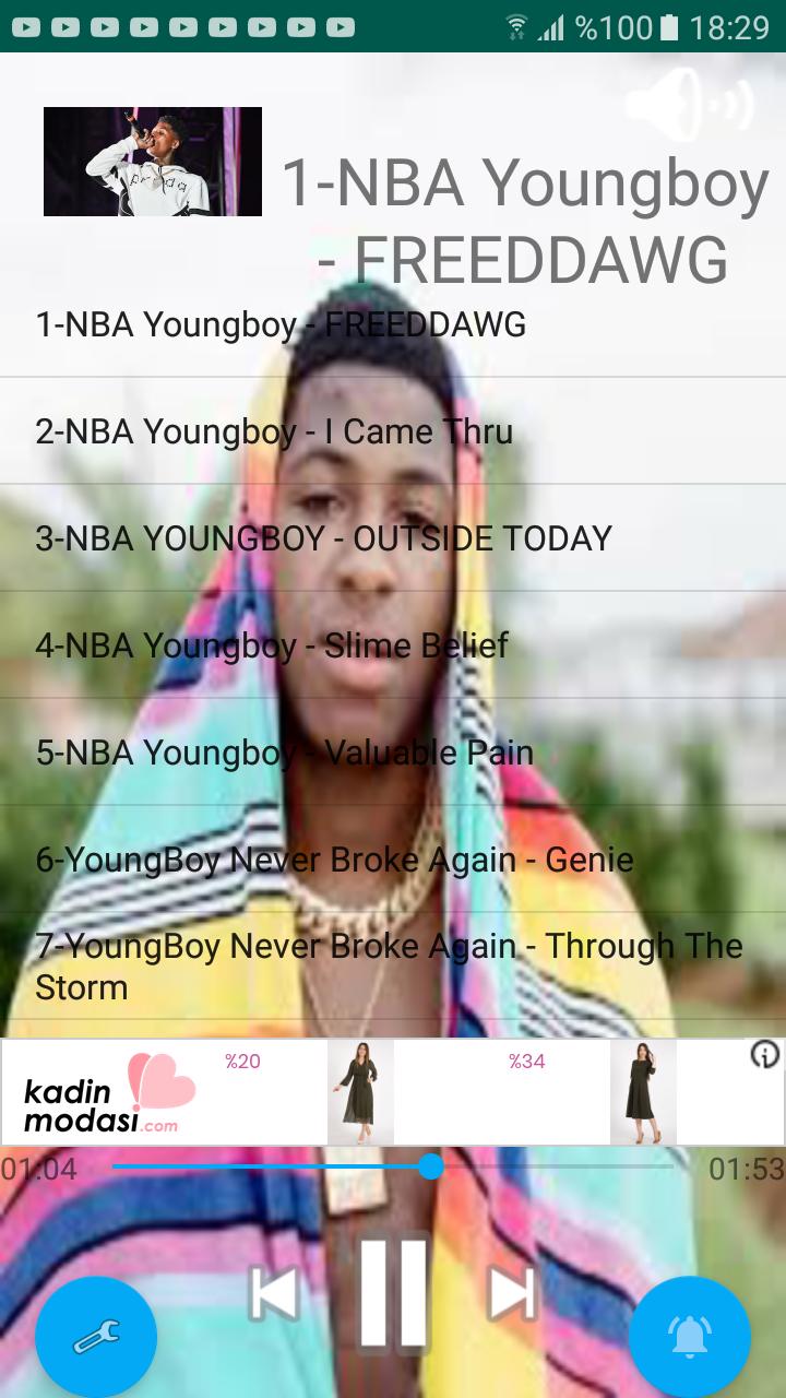 Nba Youngboy Musics Without Internet Free Music For Android Apk Download - roblox id for slime dreams