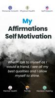 Affirmations - Self Motivation plakat