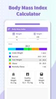 BMI Calculator, Ideal Weight - Body Fat Calculator capture d'écran 1