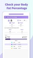 BMI Calculator, Ideal Weight - Body Fat Calculator capture d'écran 3