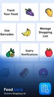 Food List & Grocery Shopping L poster