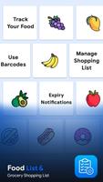 Food List & Grocery Shopping L পোস্টার