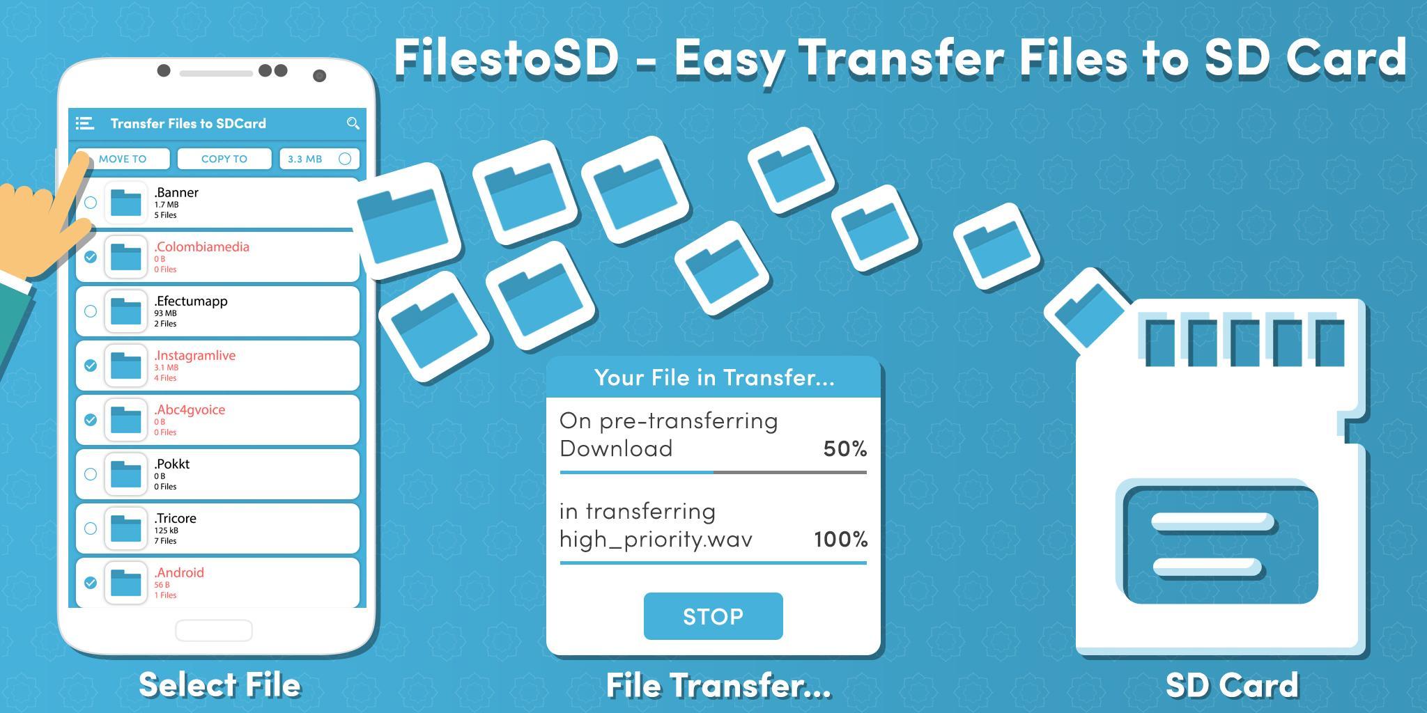 File transfer. File to SD Card. Transfer from Card to Card. We transfer передача файлов.