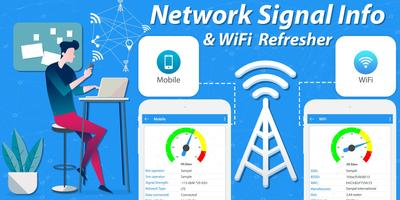 Network Signal Info & WiFi Refresher الملصق