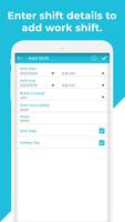 Work Shift Log capture d'écran 2